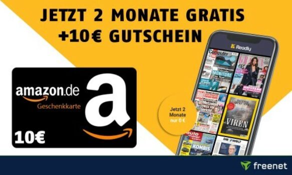 schnell: readly 2 monate kostenlos testen + 5 eur amazon.de gutschein von readly