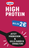Dr. Oetker High Protein-Produkt – GRATIS TESTEN dank GELD-ZURÜCK-AKTION