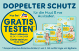 Pampers Premium Protection Windeln – GRATIS TESTEN dank GELD-ZURÜCK-AKTION