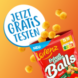 Lorenz ErdnußLocken Balls – GRATIS TESTEN dank GELD-ZURÜCK-AKTION