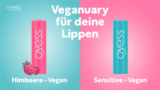 2x OYESS Lippenpflege Himbeere & Sensitive vegan – GRATIS TESTEN dank GELD-ZURÜCK-AKTION